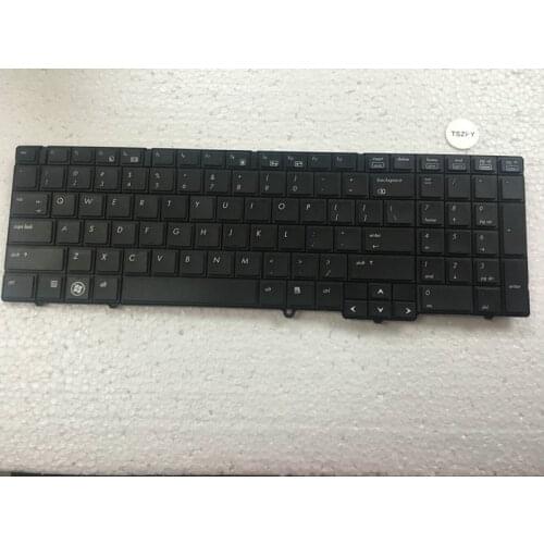 New US Keyboard For HP EliteBook 8540 8540P 8540W laptop US Keyboard without pointing sticks