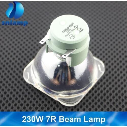 Original Green Lamp Base 7R 230W Bulb Metal Halide Lamp Sharpy Moving Beam Lamp 230 Beam 7R R7 SIRIUS HRI 230W for Osram