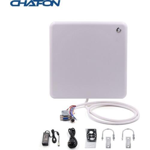 Chafon IP66 rfid r2000 uhf reader 10m reading range RS232 Wiegand26 TCP/IP integrated vehicle identification for parking system
