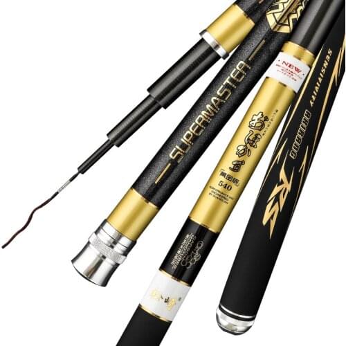 4H 5H 6H Super Hard Taiwan Fishing Rod Carp Fishing Pole Black Pit Hand Olta Carbon Fiber Fishing Canne De Pesca Fishing Tackle