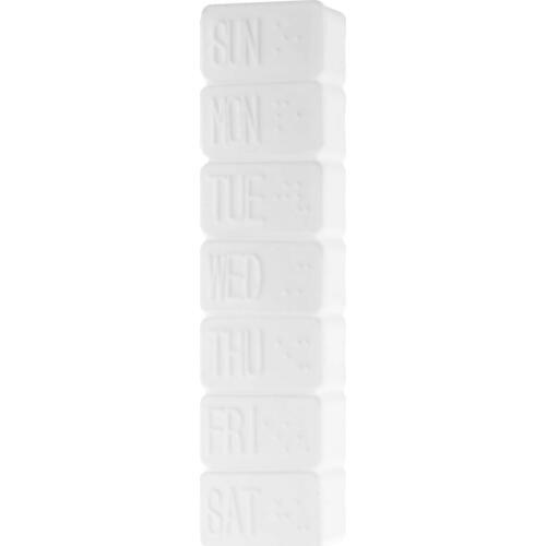 7-days Weekly Travel Sstorage box travel package pill box transparent dispensing portable medicine kit health care pill case