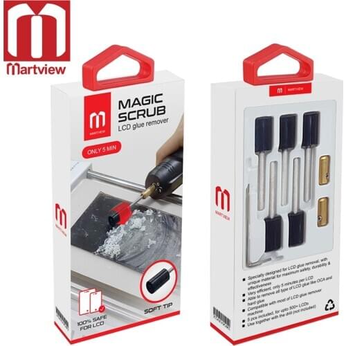Martview Magic Scrub LCD Glue Remover Head - 100% Safe For LCD
