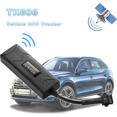 High Quality GPS Tracking Device TK806 GPS GPRS GSM Car Tracker ACC Alarm Cut Off The Oil and Power Shake Alarm Realtime Tracker