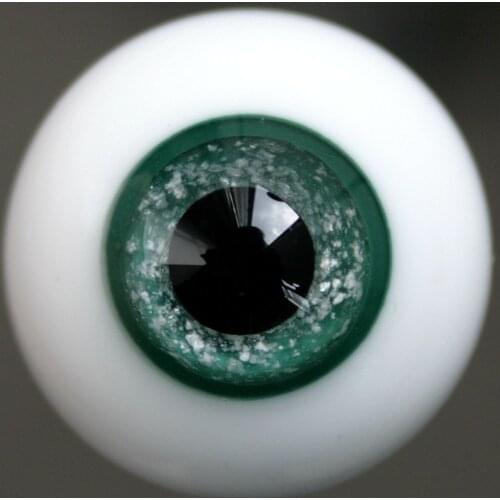 [wamami] 14mm Dark Green Eyes For BJD AOD Doll Dollfie Glass Eyes Outfit