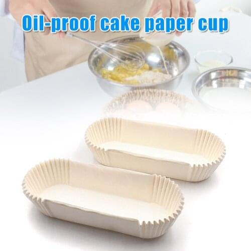 50Pcs Baking Paper Liners Straight Loaf Tin Baking Parchment Paper Liners Loaf Tin Liners Baking Paper Kitchen Accessories New