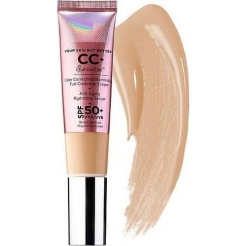 BB Cream Anti-Aging Face Moisturizer, Light Medium Long Lasting Waterproof Brighten Skin Stone Face Makeup Concealer Foundation