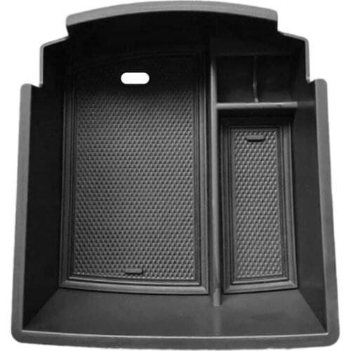 Car Center Armrest Storage Box Cover for Hyundai Kona 2017-2019,Not Suitable for Electric Version