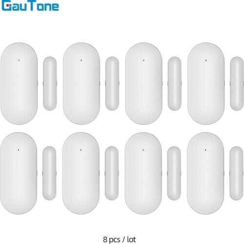 GauTone PB68R Window Door Sensor for 433MHz Home Security Alarm System Detect Door Open / Close