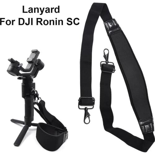 Decompression Lanyard Neck Strap With Thick Single Hand Micro-stable Stabilizer For DJI Ronin SC