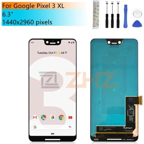 For Google Pixel 3XL LCD Display Touch Screen Digitizer Assembly For Google Pixel 3 XL lcd screen Replacement Repair Parts