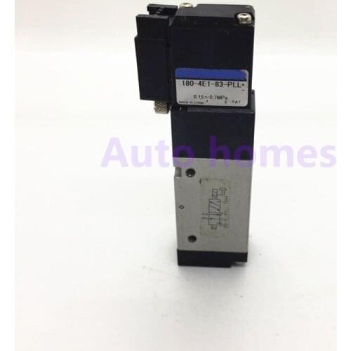 2 positions 5 ports Solenoid valve 180-4E2-83-PLL pneumatic control valve DC24V double solenoid