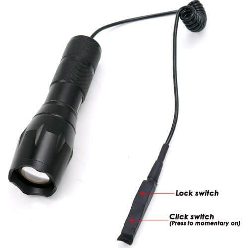 CREE XM-L2 U3-1A LED Flashlight,Zoomable torch,lantern,lanterna bike,self defense,camping light,lamp, with remote switch
