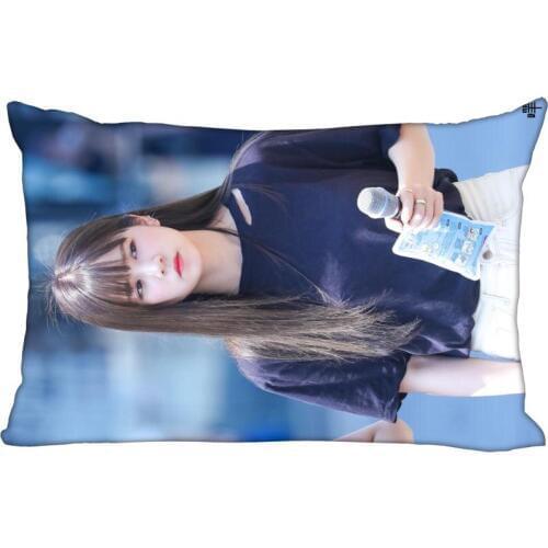 New Arrival Korea Pop A pink Park Cho Rong Pillowcase Home Office Decorative Zipper Pillowcases Satin Custom your image