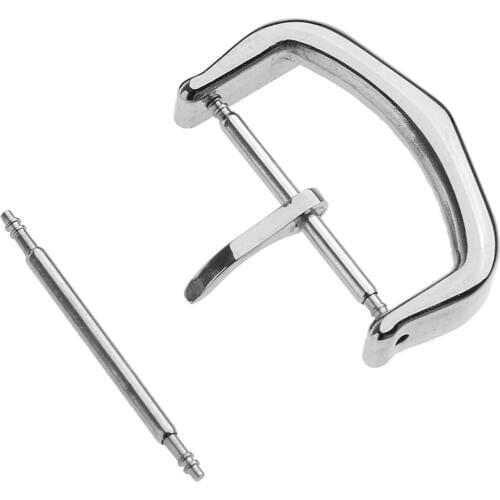 Watch Strap Buckle Replacement 12/16/18mm Stainless Steel Wristwatch Clasps