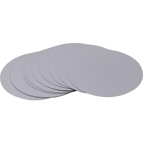 Silver Aluminum Foil Wine Pourer Disc Foldable Flexible Drip Stop Pour Spouts Disk Drop Stop Pouring Disks