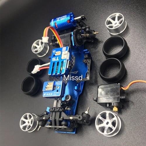 TSRACING Upgraded Car Frame With Gyroscopes Servo for Dpa Rear-wheel-drive Drift Car ATM DRZ HGD1 Mini-Z