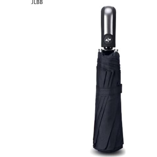 Wind Resistant Fully-Automatic Umbrella Rain Women For Men 3Folding Gift Parasol Compact Large Travel Business Car 10K Umbrella
