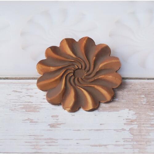 Rotating pattern shape Non-stick Silicone Chocolate Mold Ice Molds Cake Mould Bakeware Baking Tools