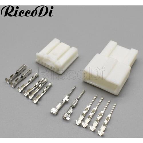 1-20 Sets 7 Pin Way Automotic Connectors Power Female Male Connector Housing CD Plug Socket DJ7072-0.6 1.2-11/21