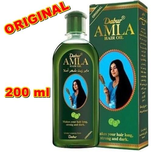 Hair care oil Dabur Amla strong hair 1 bottle original box fast delivery