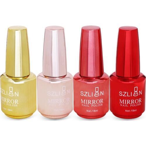 1pcs New Fashion Nail Polish Magic Mirror Effect Long-Lasting Nail Art Polish Varnish Nail Tools