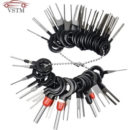 2020 New 38pcs Car Terminal Removal Tool Wire Plug Connector Extractor Puller Release Pin Extractor Kit For CarPlug Repair Tool