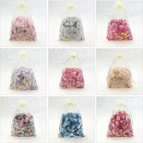 30g/Bag Wedding Supplies Hand Throwing Colors Confetti Rain Party Photo Props Festive Atmosphere Supplies Wedding Decoration
