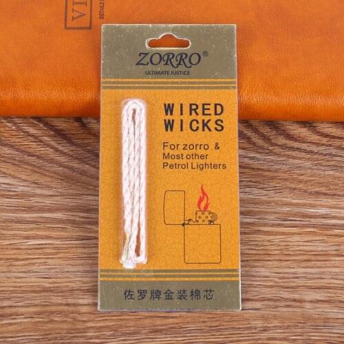 330mm Copper Wire Cotton Core Wicks Replacement Accessories For ZP Zorro Kerosene Lighter & Most Petrol Lighters Repair Gadgets