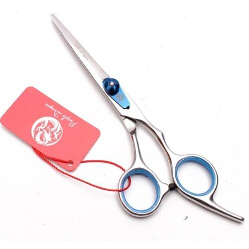 6In. JP Stainless Blue Screw Dog Grooming Scissors Normal Scissors Thinning Shears Professional Pet Scissors Animal Shears Z1003