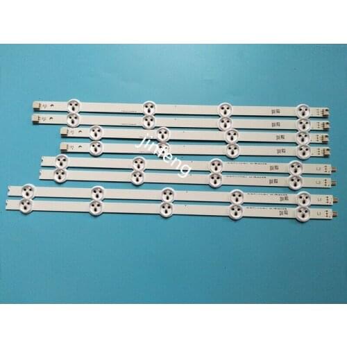 8pcs Original LED Backlight Array LG 37" LC370DXE AGF78401301 SF 37LN 6916L-1137A 6916L-1138A 6916L-1139A 6916L-1140A 37LN541U