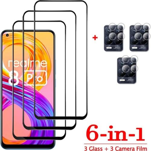 9d glass for realmi 8 pro tempered glass realme-8pro realmi gt 5g camera protection realme gt neo realme8 pro screen protector