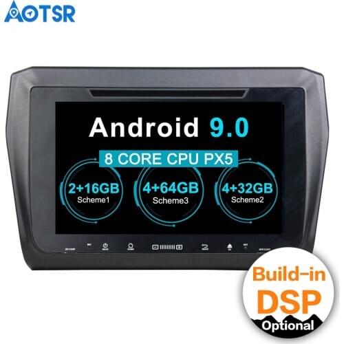 Aotsr Android 9.0 GPS Navigation Car DVD Player For SUZUKI SWIFT 2018 Multimedia Radio Recorder 2 DIN Stereo DSP 4G+32G 4G+64G