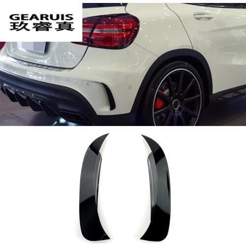 Car styling Trunk Rear Side Mirror body Stickers Cover decorative For Mercedes Benz GLA X156 Class 260 GLA45 For AMG Accessories