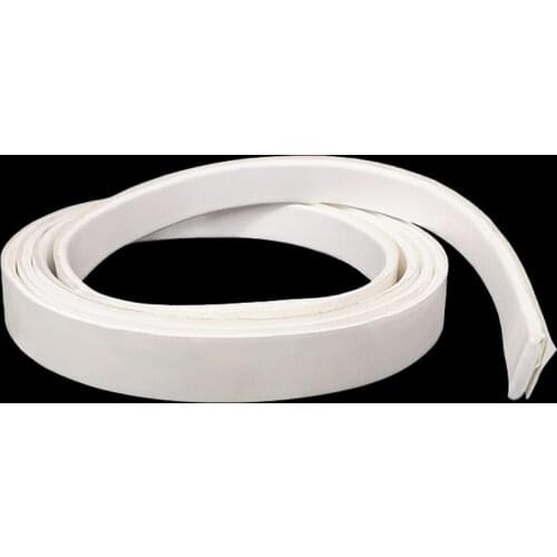 White Self-Adhesive PTFE Foam Sealing Strip Width 6-50mm Thick 2/3/4/5mm Heat Resistant Polytef Foam Expand Tape