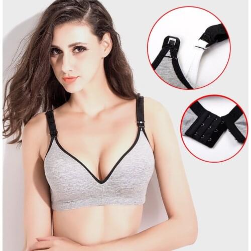 Cotton Pregnant Breastfeeding Bras Maternity Nursing Bra Set Underwear Clothes for Pregnant Women Soutien Gorge Allaitement