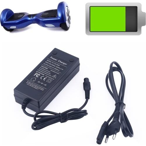 42V 2A Electric Drive Smart Balance Wheel Self Balancing Scooter Hover Board Power Charger Battery EU Plug Wholesale