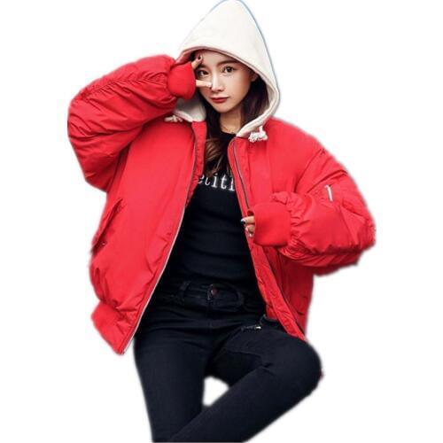 Женские пуховики оверсайз Jsfly China At AliExpress