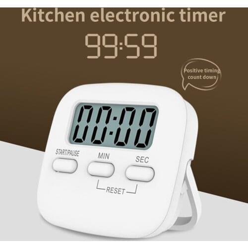 Kitchen Digital Timer Cooking Countdown Device LCD Display Baking Studying Timer Kitchen Gadget
