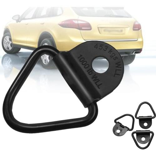 Multifunctional Carbon Steel Black Hook V-shaped Metal Fixing Ring For The Trunk Of Trailer Off-road Vehicle