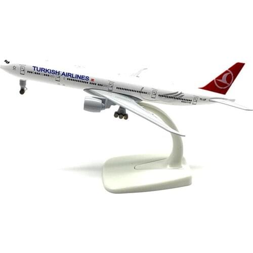 20cm Aircraft Model Landing Gear Detachable Wheeled China Eastern Airlines Boeing 777 Alloy Aircraft Model Plane Model Diecast