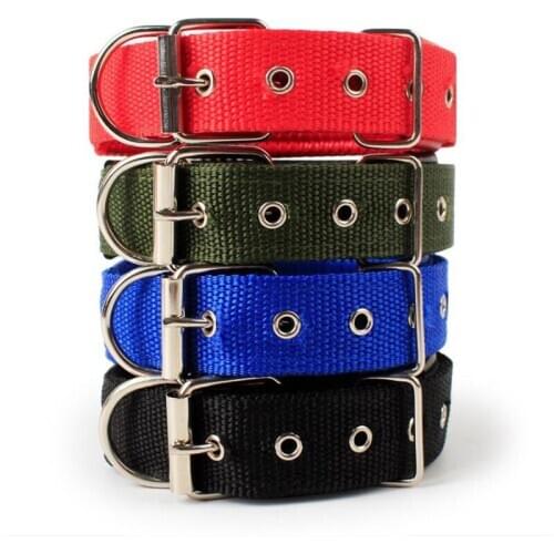 Dog Collar Safety Puppy Collar Chihuahua Solid Dog Collar For Cats Kitten Pet Cat Collars Adjustable Pet Leash Cat Lead Supplies