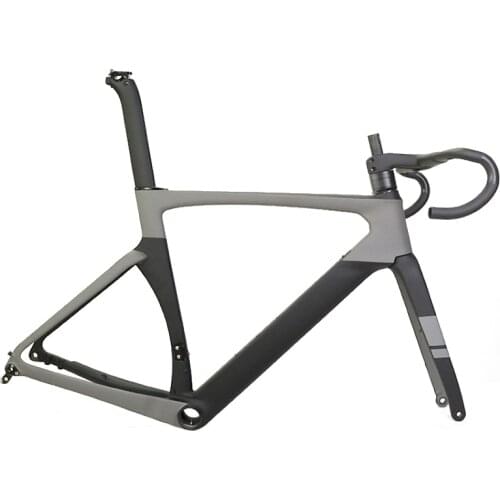 Full Hidden Cable Routing Internal design color Disc carbon road bike frame carbon fibre racing disc bicycle frame 700c bicycle
