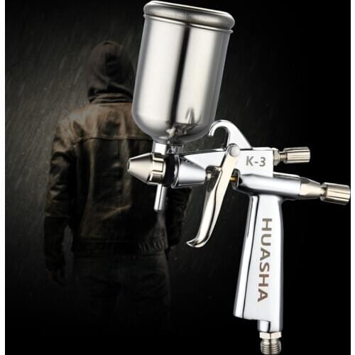 Upgrade Professional Spray Gun K-3 Pneumatic tool 0.5mm 150ml Mini Air Paint Spray Gun Airbrush For Painting Car Aerograph
