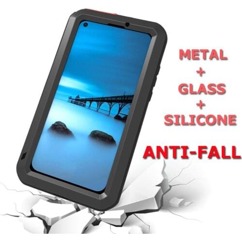 Metal Aluminum phone Case for Huawei Mate 30 Mate 20 Heavy duty protection Huawei Mate 20 pro P30 Pro Shockproof Fundas Case