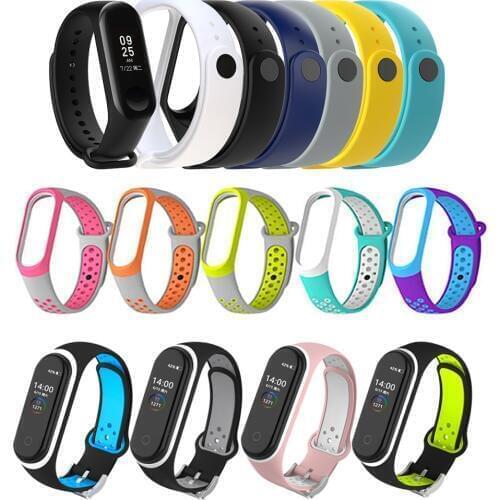 Mi Band 5 Strap Silicone Bracelet for Xiaomi Mi Band 5 Wristbands Sport Straps for Mi Band 4 3 strap Wrist Bands Accessories