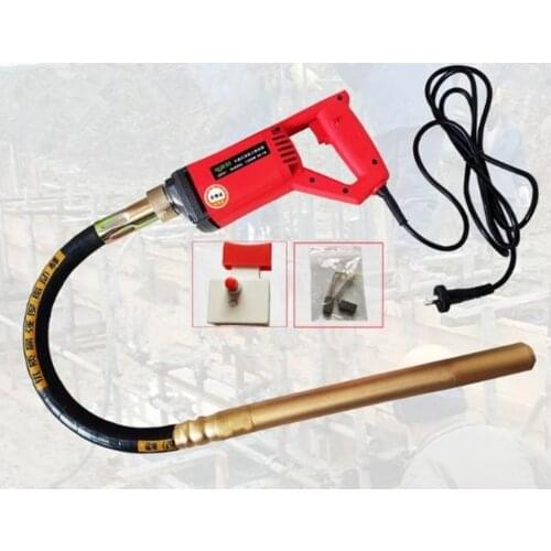 220V Concrete Vibrator 35mm Stable Voltage 800W Motor Construction Tools 351-A High Quality