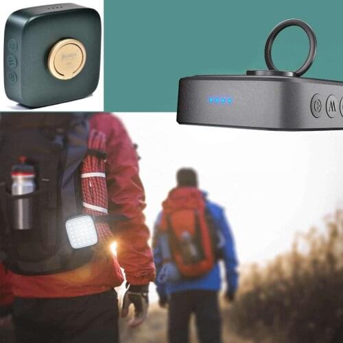 WUBEN F5 500lm 5700K+4500K+3000K Mini EDC Tactical Flashlight Partable Work Light Rechargeable 5200mAh Power Bank Camping Climb