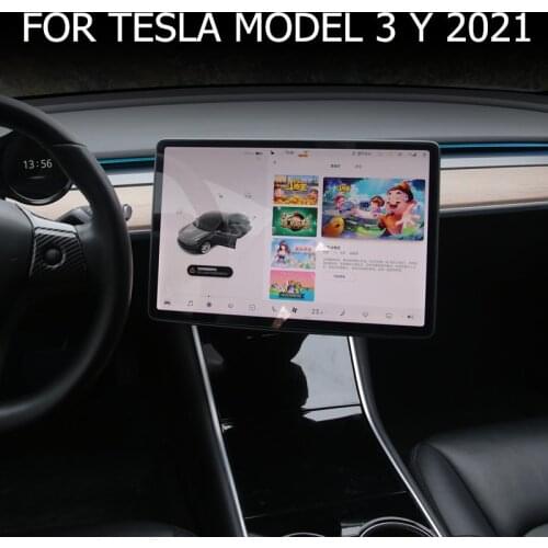 For Tesla Model 3 Y 2021 Central Control Screen Rotation Bracket Car GPS Navigation Holder Rotatable Screen Accessories