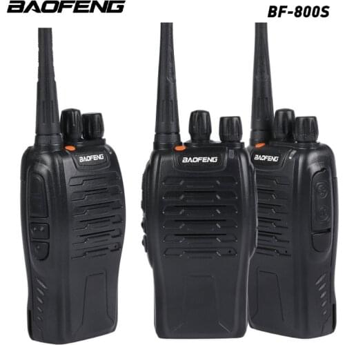 1pcs Baofeng BF-800S Portable Walkie Talkie UHF400-480MHZ Two Way Talkie for Hotel Travel Adventure Construction Site EU/US Plug