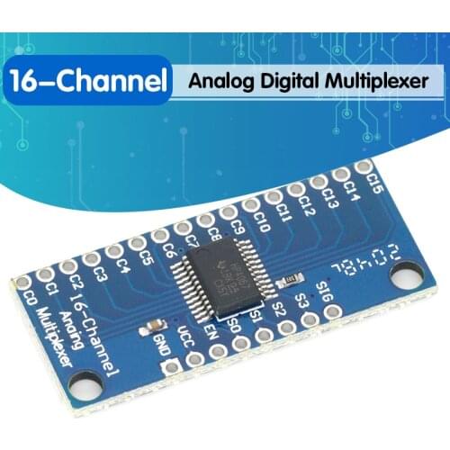 1pcs CD74HC4067 16-Channel Analog Digital Multiplexer Breakout Board Module Smart Electronics